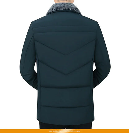 Waterproof Winter Jacket Men Parkas Warm Cotton Padded Men's Coat