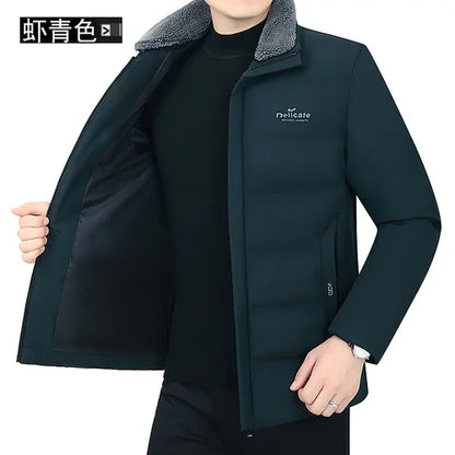 Waterproof Winter Jacket Men Parkas Warm Cotton Padded Men's Coat