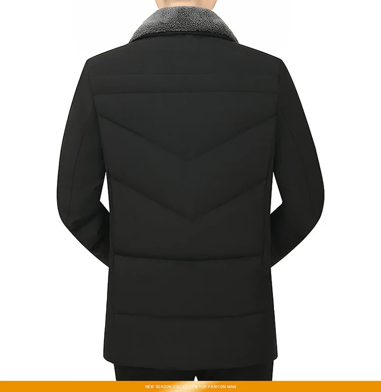 Waterproof Winter Jacket Men Parkas Warm Cotton Padded Men's Coat