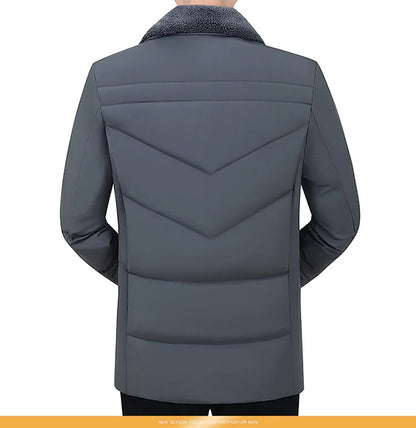 Waterproof Winter Jacket Men Parkas Warm Cotton Padded Men's Coat