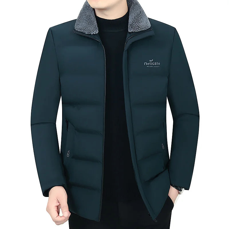 Waterproof Winter Jacket Men Parkas Warm Cotton Padded Men's Coat