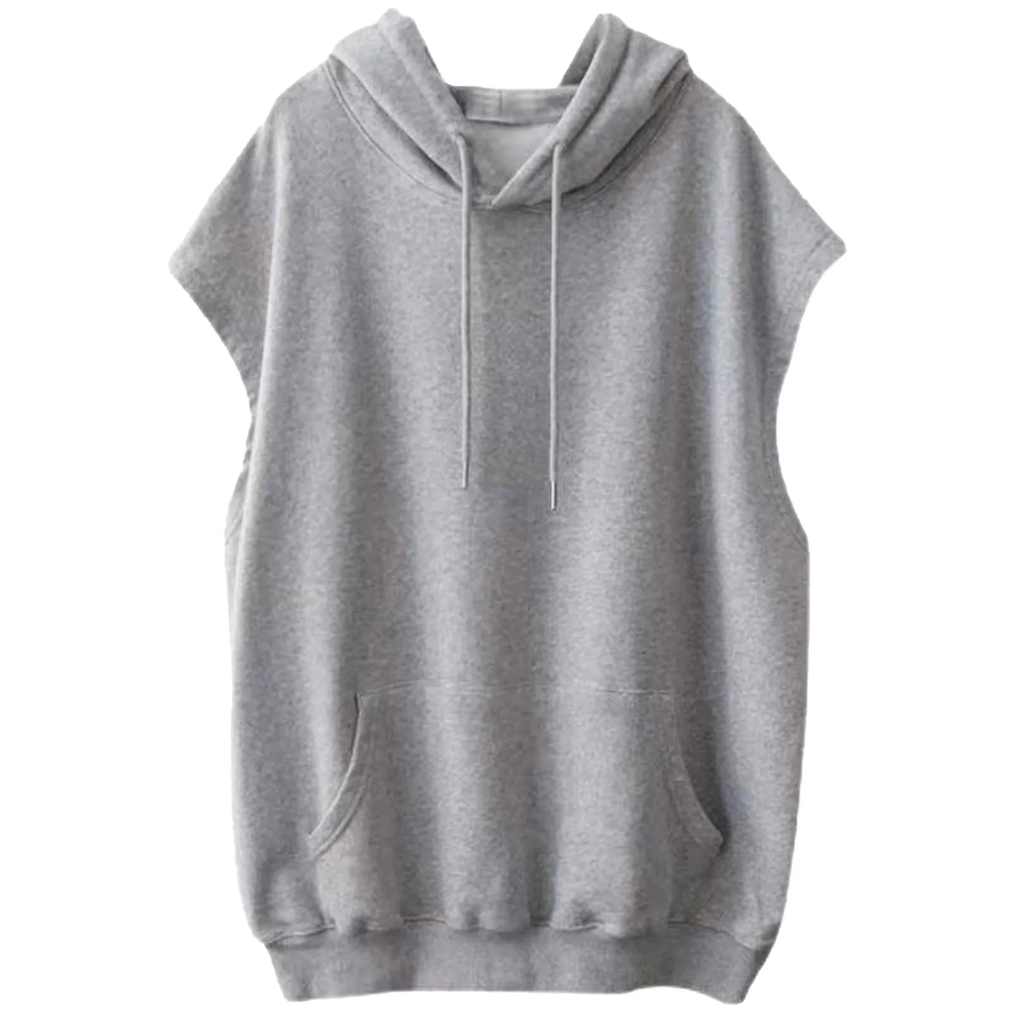 Women Sweatshirt Pullovers Short Sleeves Hoodies Fashion Solid Hooded Spring Summer 2025