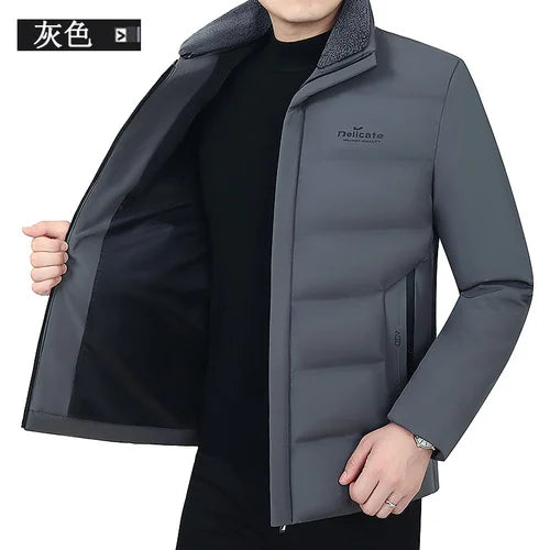 Waterproof Winter Jacket Men Parkas Warm Cotton Padded Men's Coat