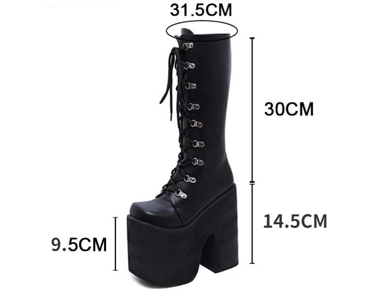 2025 European and American Nightclub Stage High-heeled womens Shoes 14.5 cm