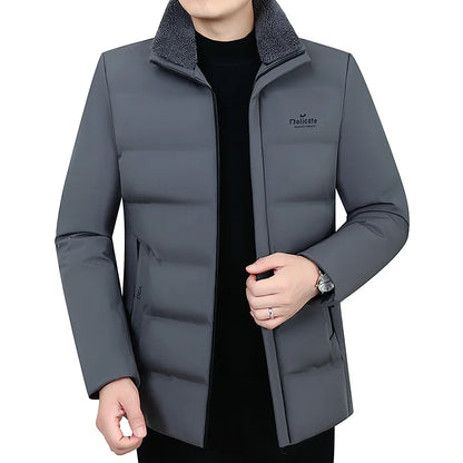 Waterproof Winter Jacket Men Parkas Warm Cotton Padded Men's Coat