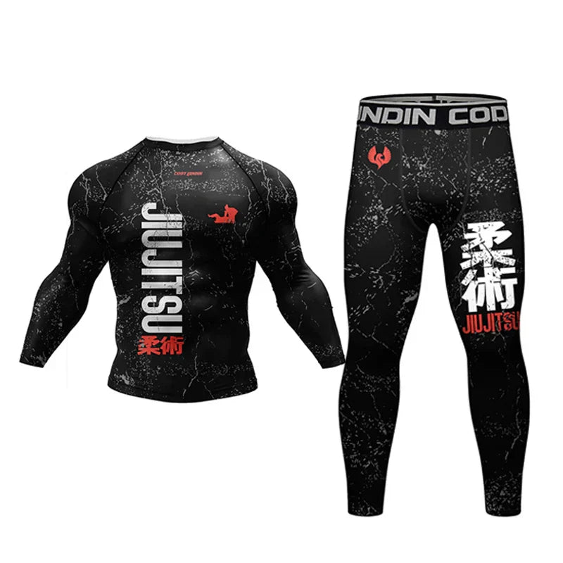  - shirt +pants rashguard mma - lassluna