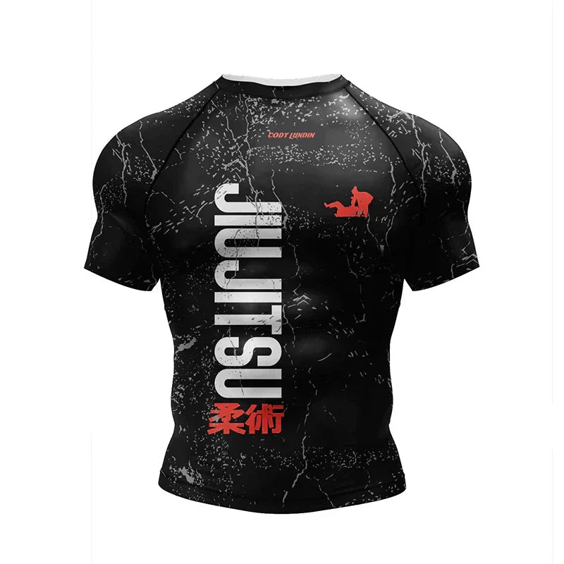  - shirt +pants rashguard mma - lassluna