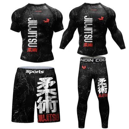  - shirt +pants rashguard mma - lassluna